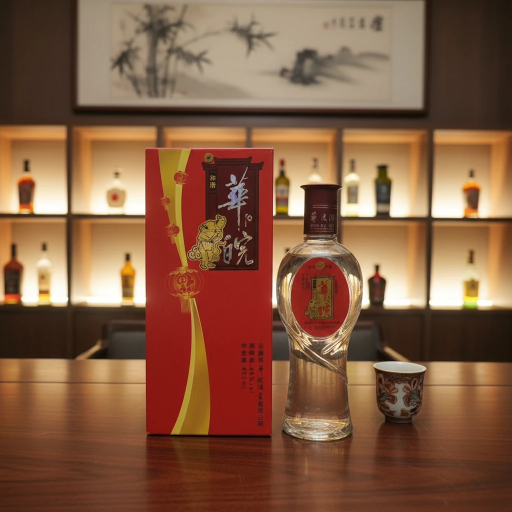 华皖和谐浓香型白酒便宜工厂直营礼盒瓶装46度450ml