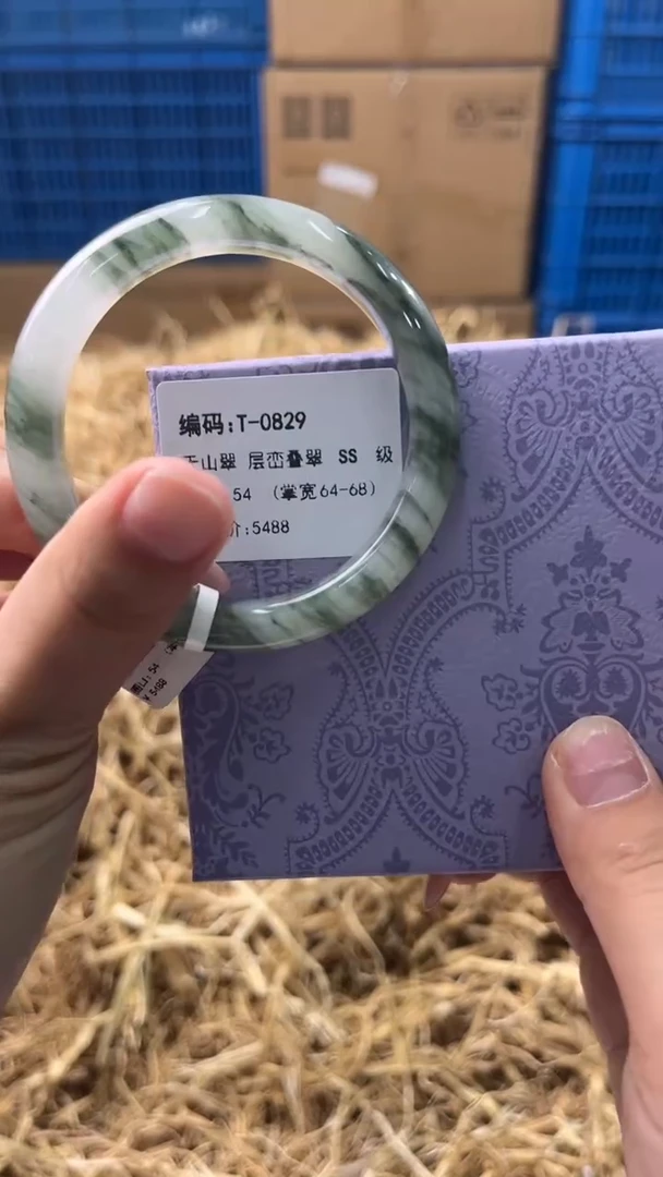 未镶嵌手镯石英质玉T-0829