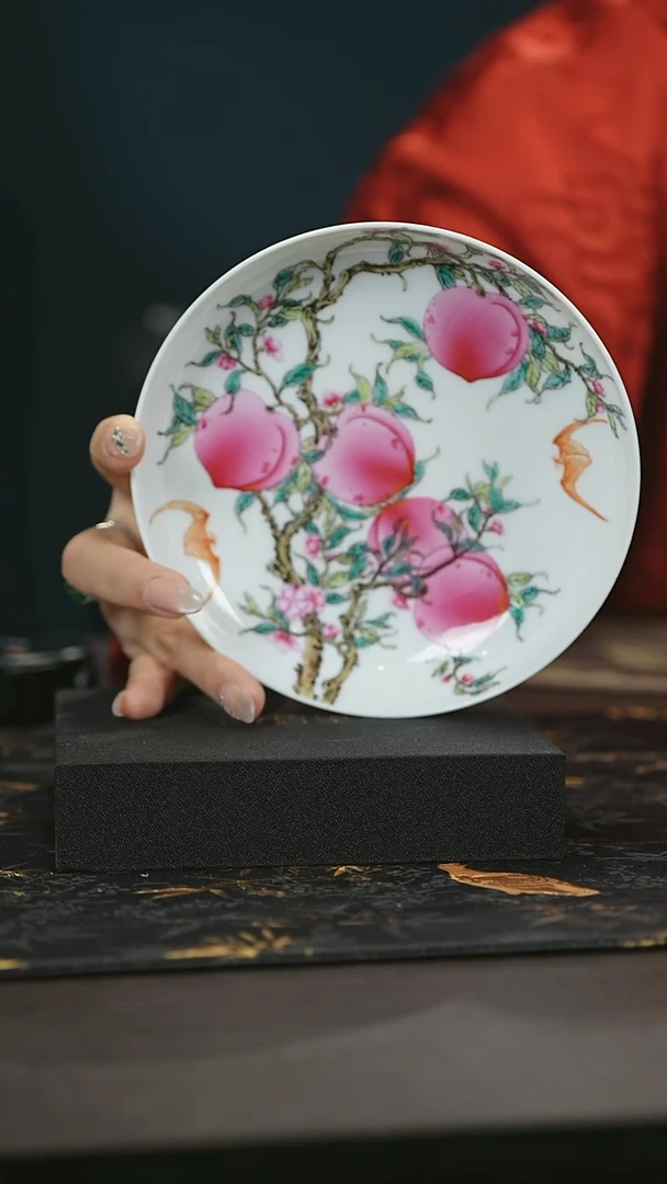 【闪购商品】张全志粉彩五桃壶承