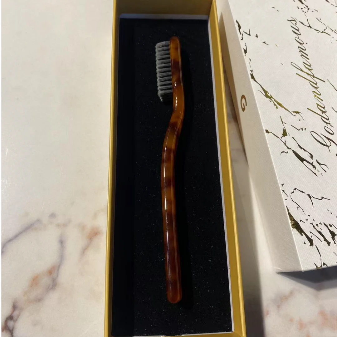 美国小众潮牌轻奢醋酸牙刷