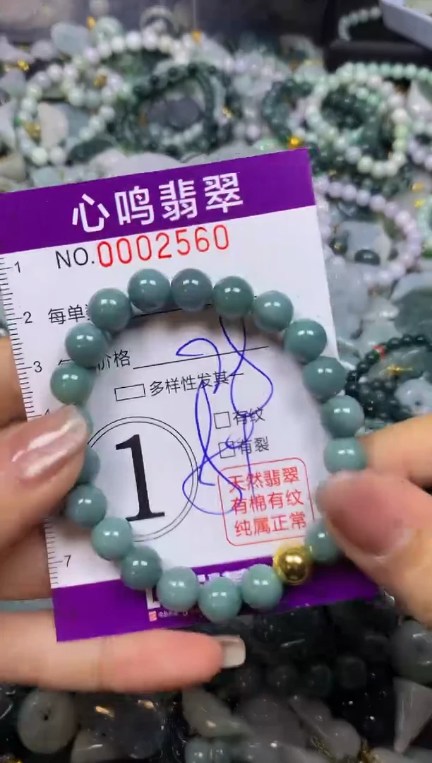 翡翠未镶嵌颈饰闪购002560