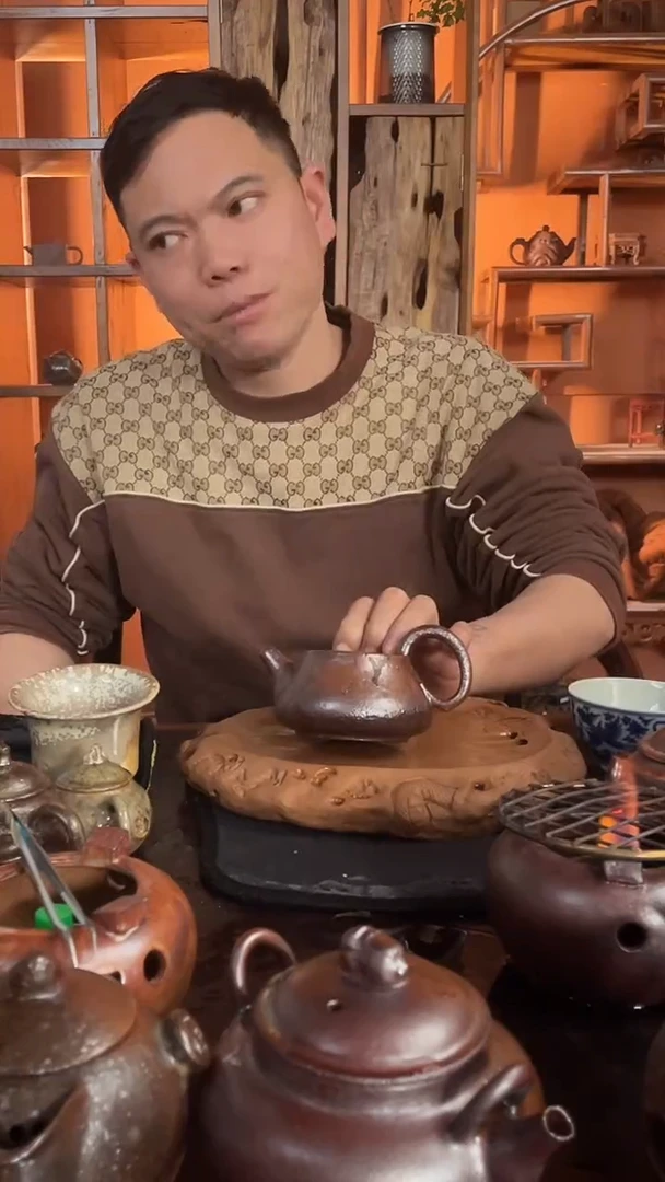 【闪购商品】紫砂全手工带把公道