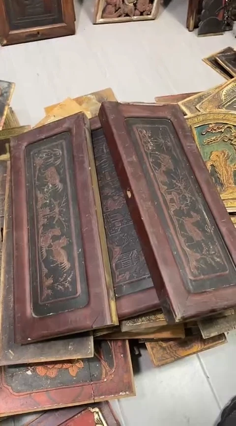 【闪购商品】香榧木微瑕孤品木雕三个100