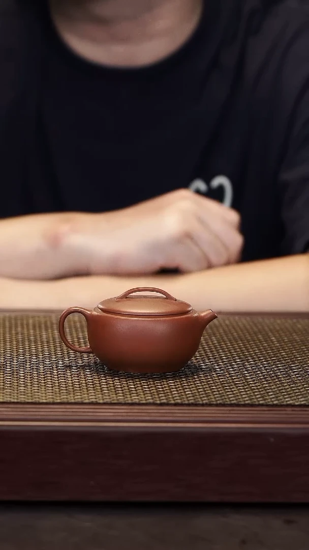 茶壶紫砂【润石堂】精品 朱泥