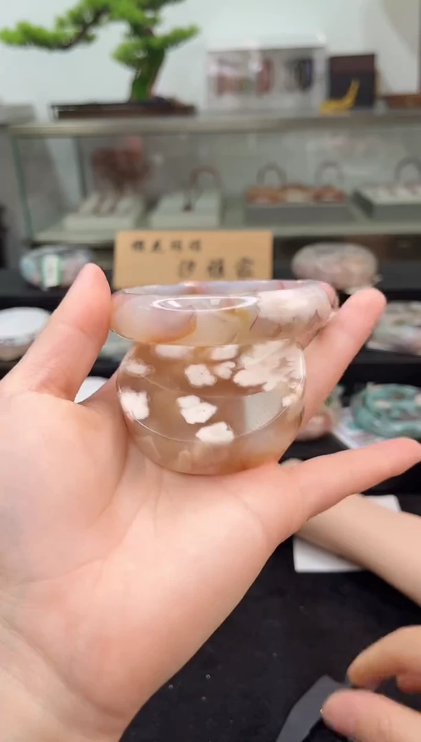未镶嵌手镯石英质玉63圈口（赠品镯心）6426519