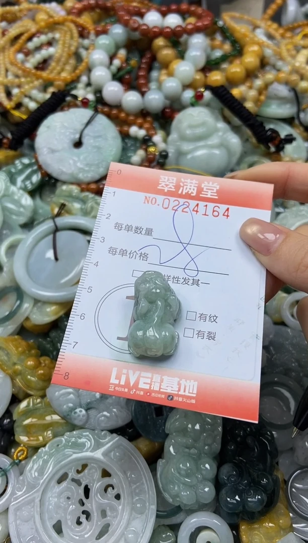 颈饰未镶嵌翡翠闪购0224164