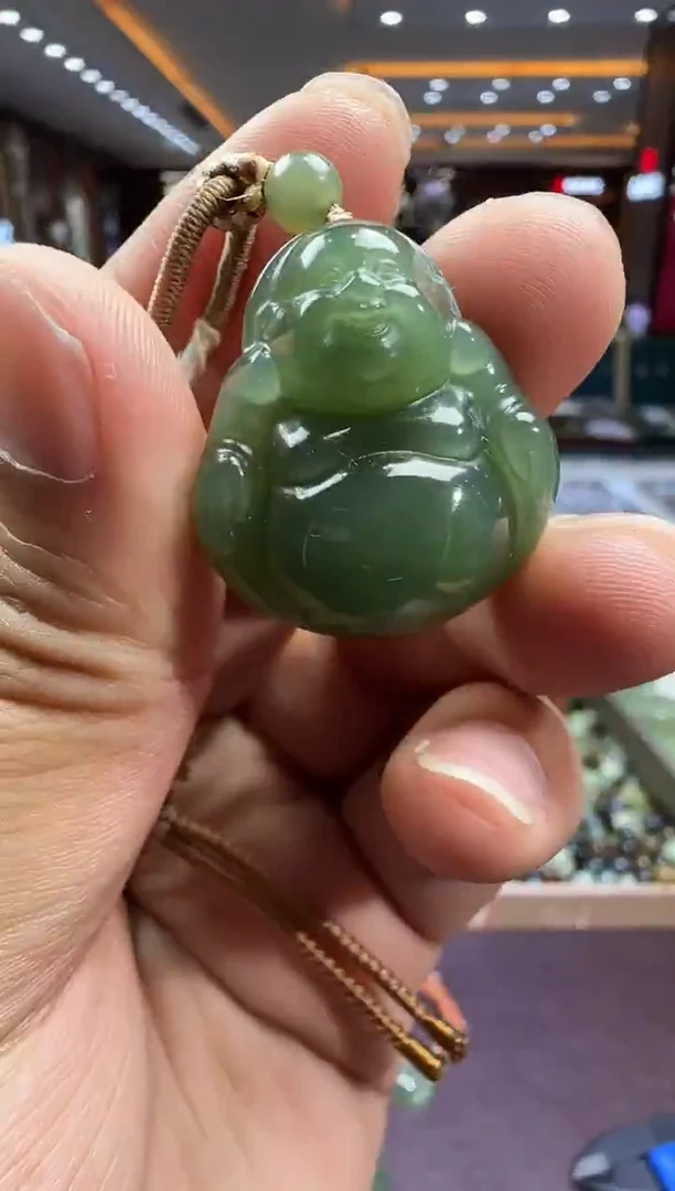 未镶嵌和田玉挂件【陆1228】67 7023