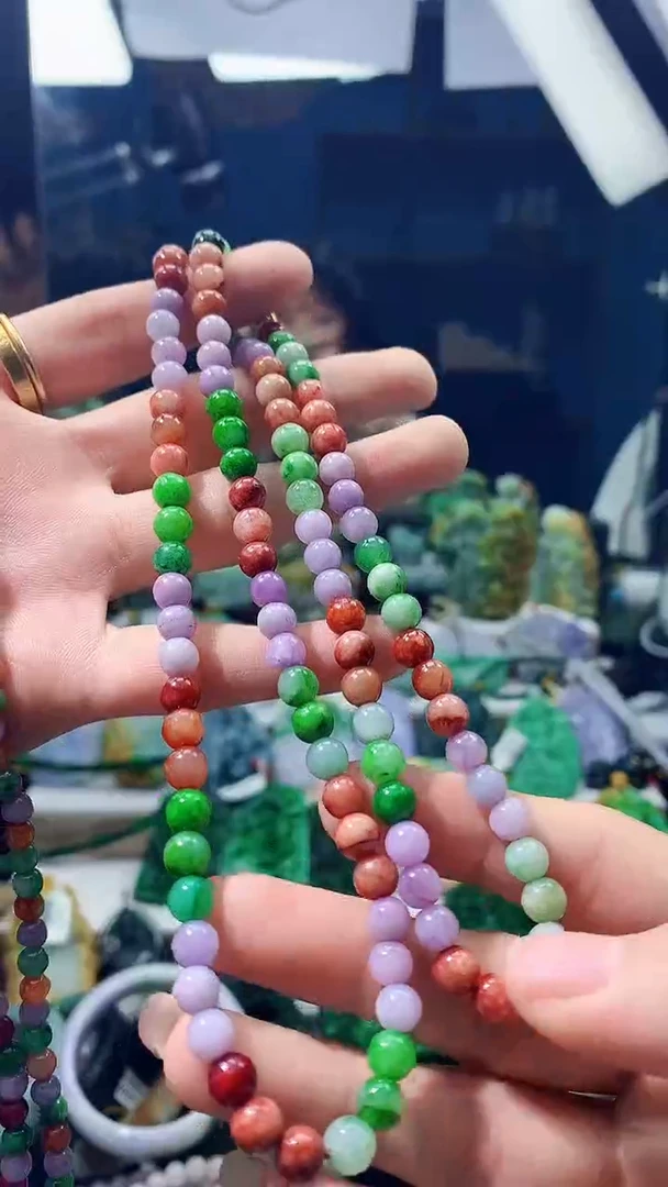 颈饰未镶嵌翡翠天然缅甸翡翠a货