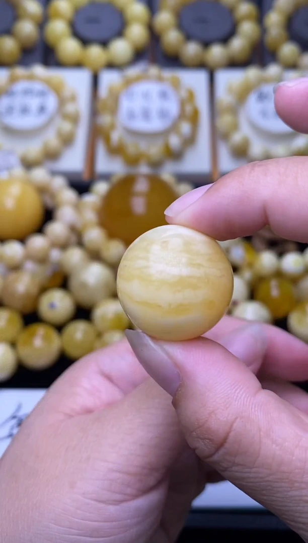 裸石琥珀未镶嵌大小姐珠宝严选79 23mm+