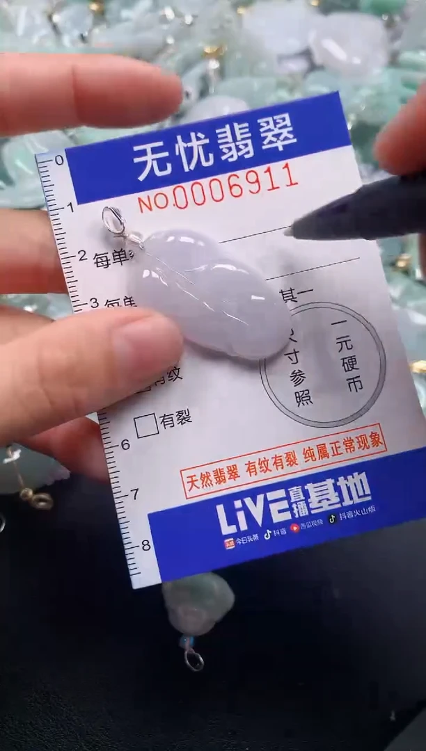 颈饰未镶嵌翡翠6911