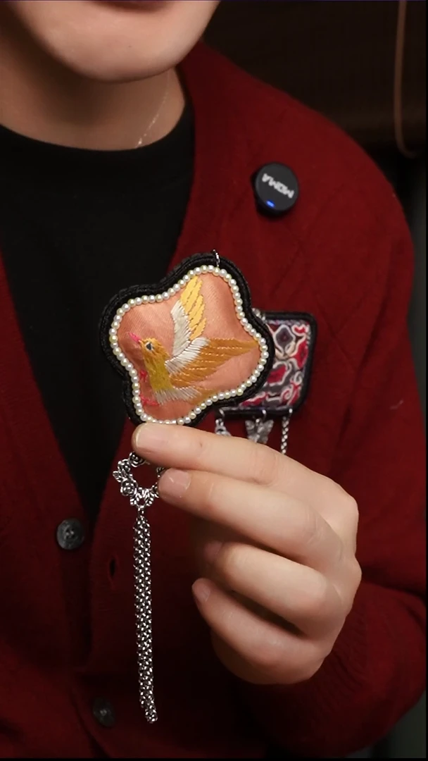 织绣刺绣 压襟00006