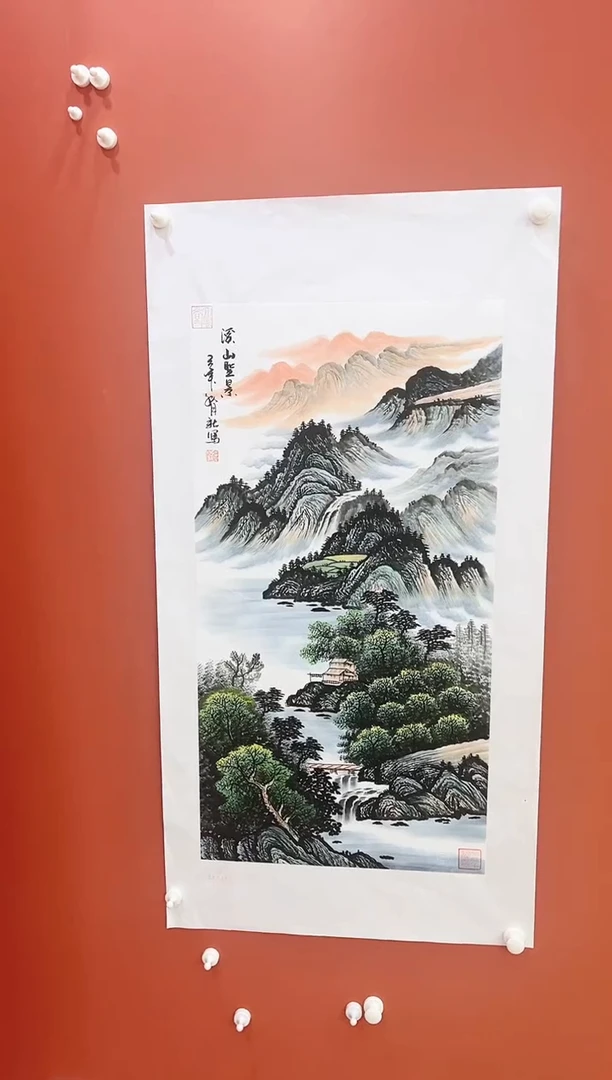 国画王月新国画作品