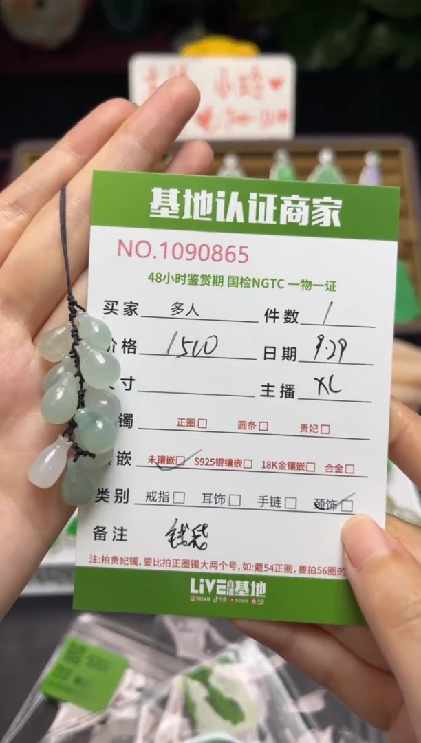 吊坠(不含链)未镶嵌翡翠多人