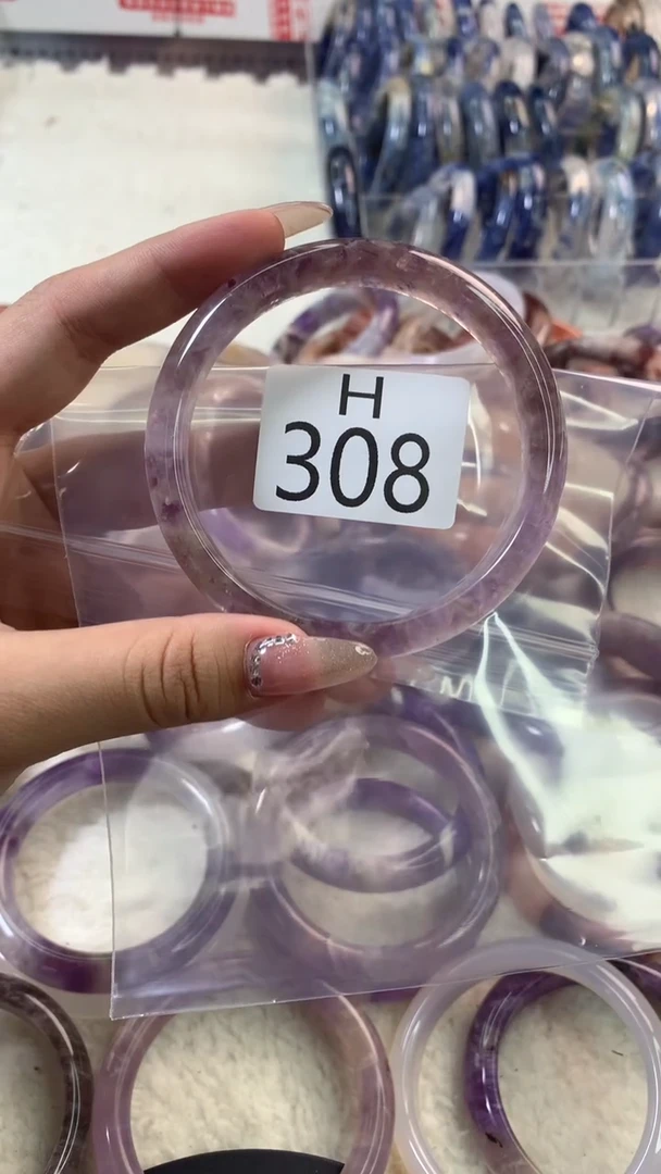 水晶手镯H未镶嵌水晶308-64