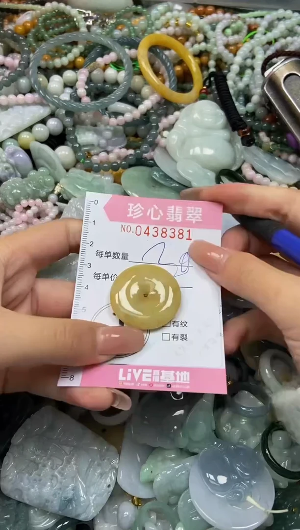 颈饰未镶嵌翡翠闪购0438381