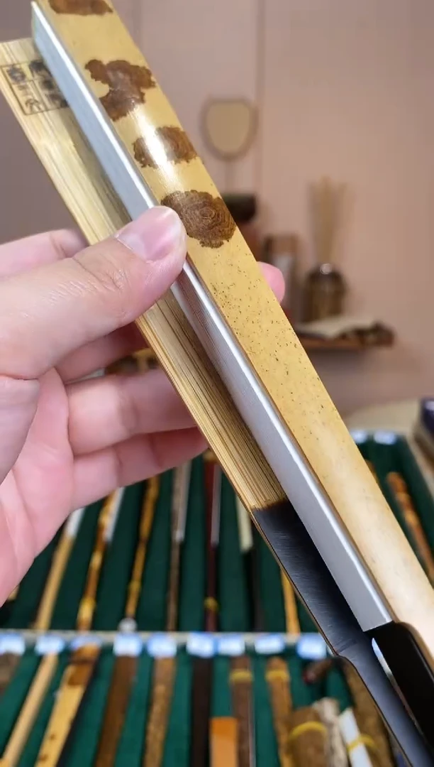 【闪购商品】扇子绿木小骨标尺折扇