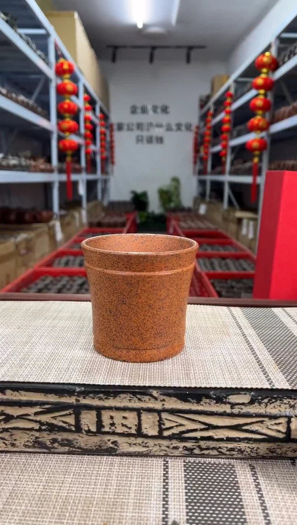 【闪购商品】紫砂茶杯特高温束口主人杯
