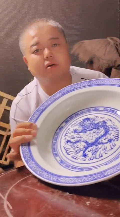 摆件景德镇陶瓷青花摆件68