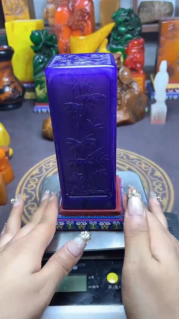 寿山石印石纯天然石料