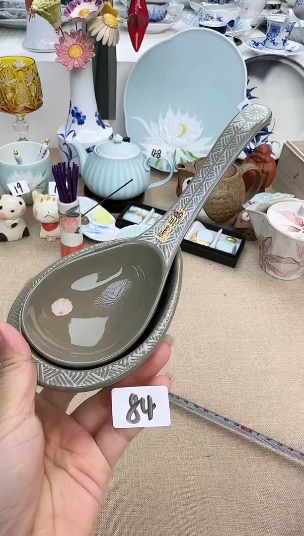 瓷片辰辰的瓷器好看到爆