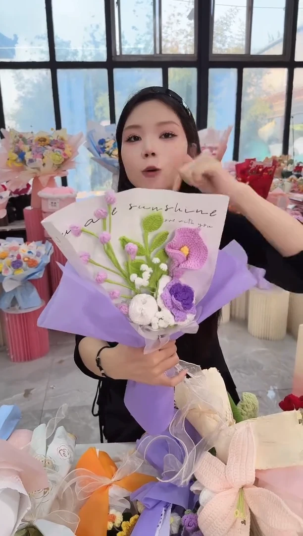 非遗手工定制花束，孤品清仓！！