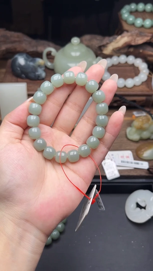 未镶嵌手串和田玉卡11吐拉牧场 老型9014775