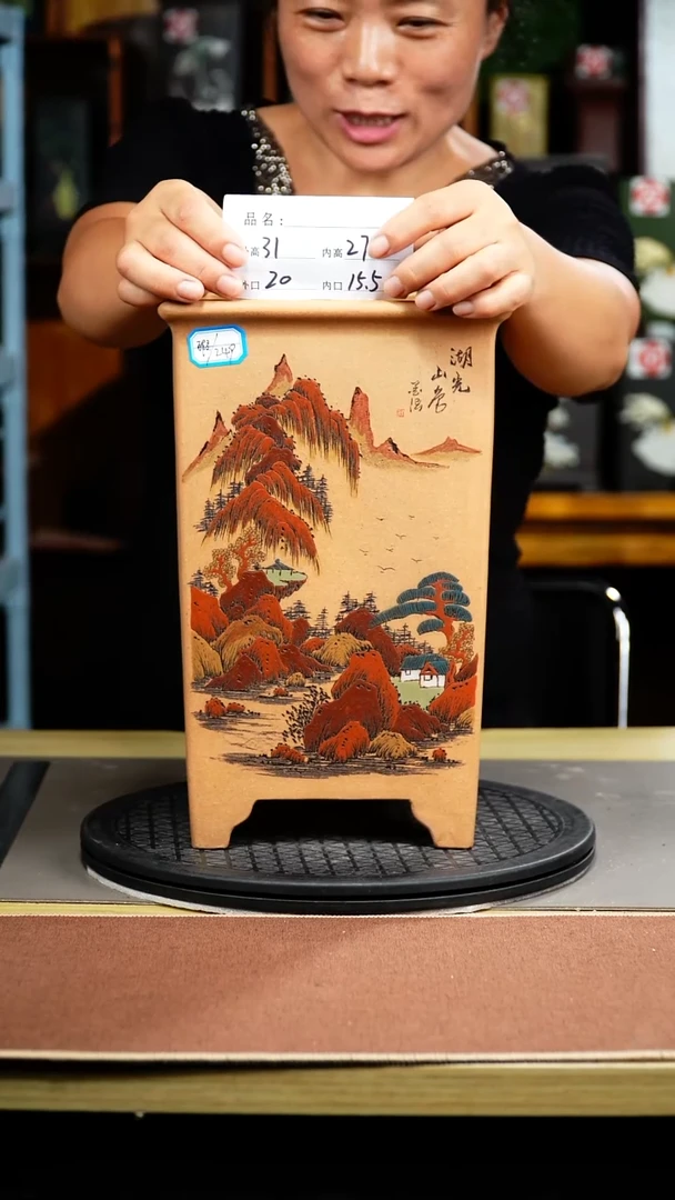紫砂花盆沧**锋紫砂花盆