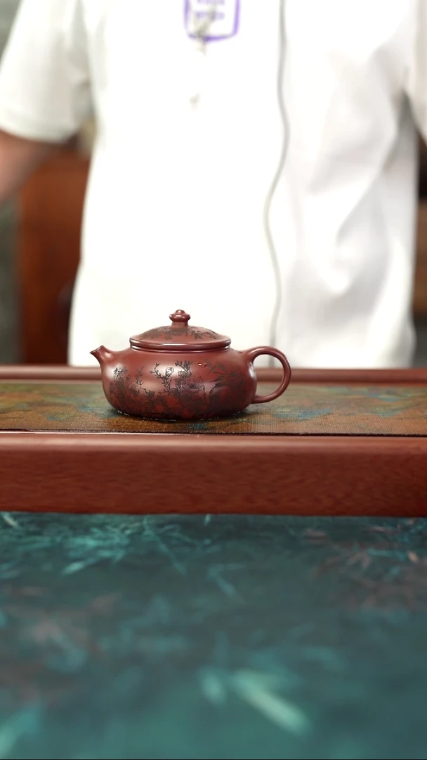 茶杯紫砂5.28    龙血砂 紫砂壶