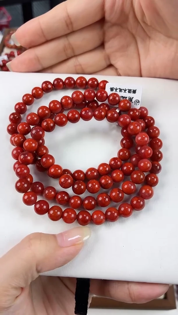 未镶嵌瓦西多圈8+南红玛瑙（多样式发其一）