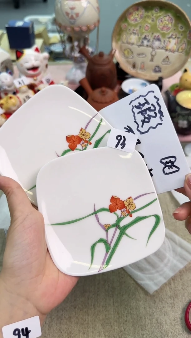 瓷片辰辰的瓷器好看到爆