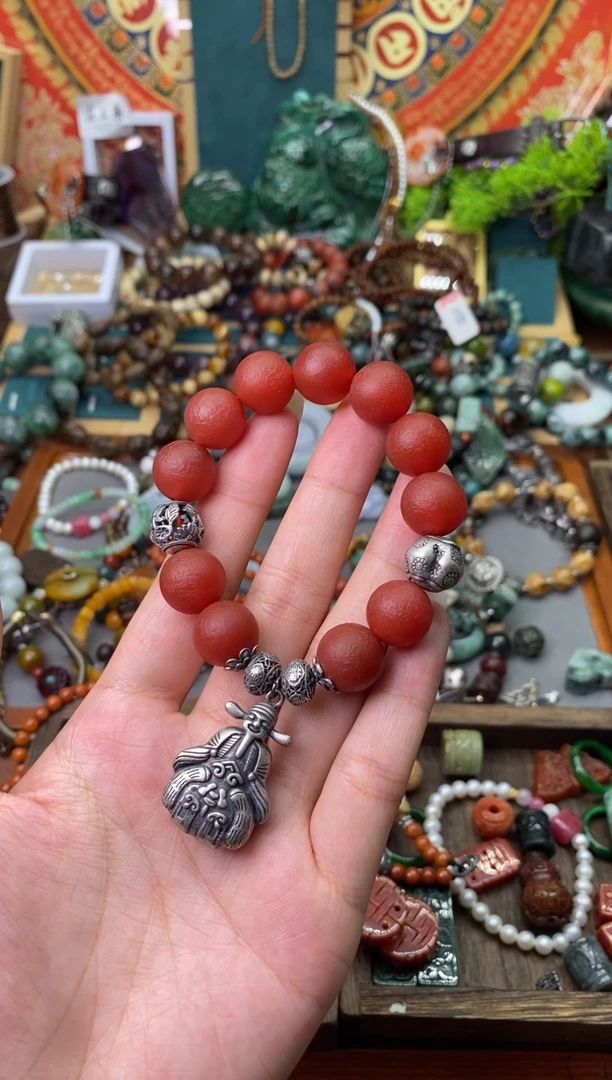 未镶嵌手链翡翠欣*一套