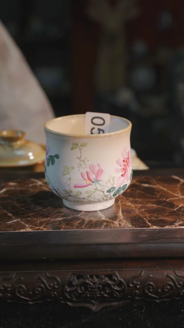 杯子等烟雨陶瓷手作主人杯050
