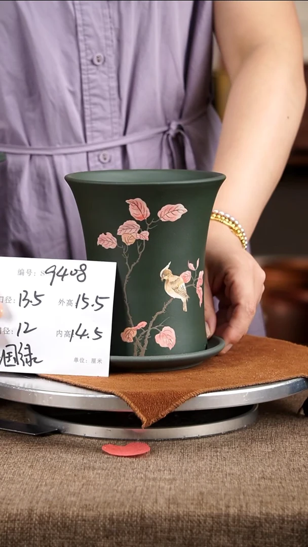 紫砂花盆紫砂花盆9408+z