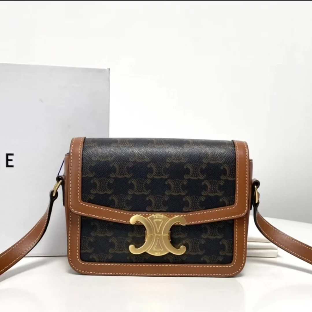 95新 Celine/思琳 赛琳凯旋门斜挎包