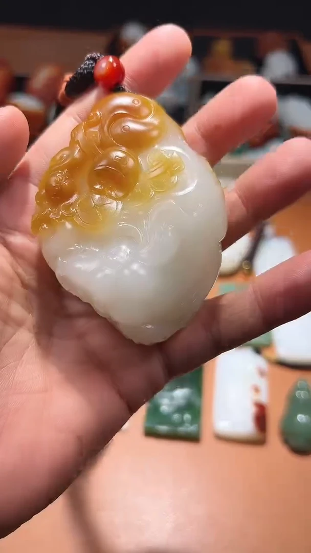 未镶嵌和田玉把件缘*和田玉