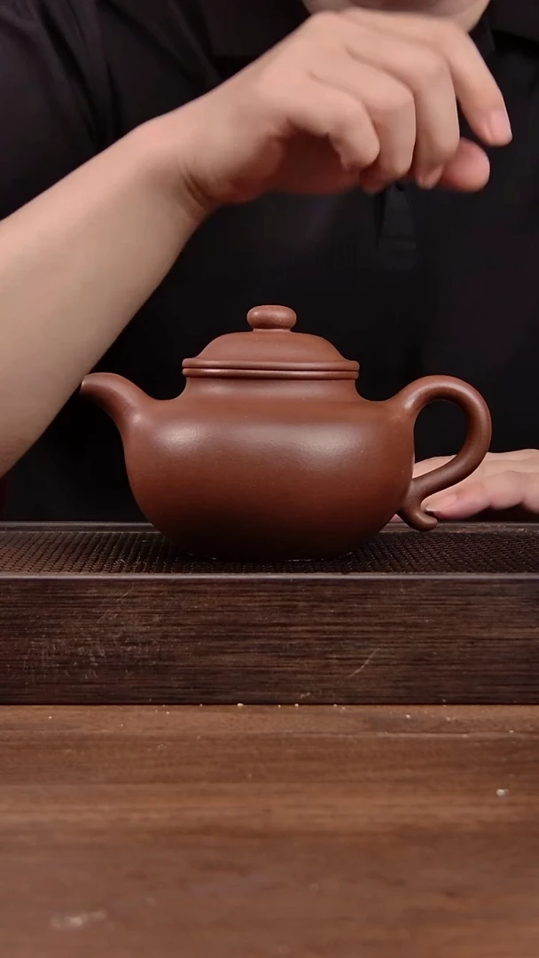 茶壶紫砂✨*珦紫泥  大亨莲子 500CC
