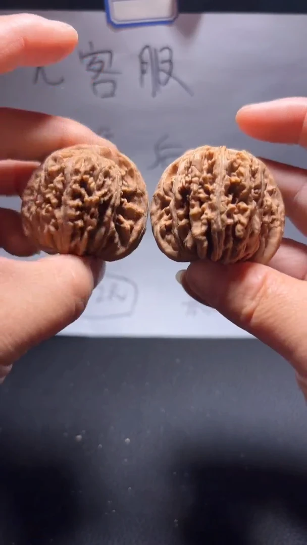 把件文玩核桃184四座楼