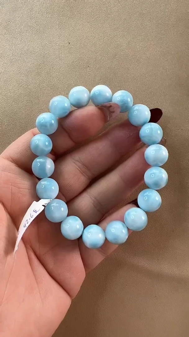 【闪购商品】针钠钙石（海纹石）手串未镶嵌手串
