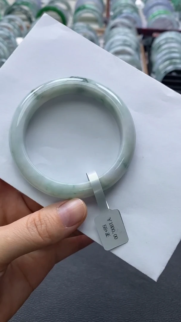 未镶嵌手镯翡翠//20254834   58正圈