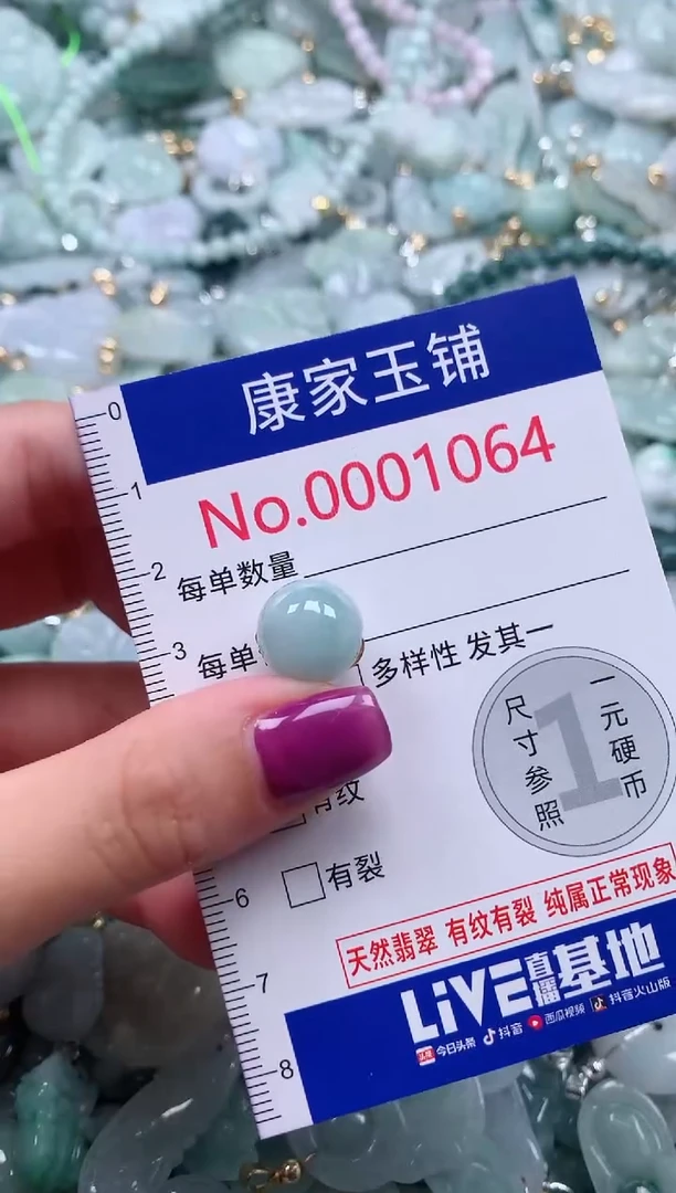 颈饰未镶嵌翡翠1064