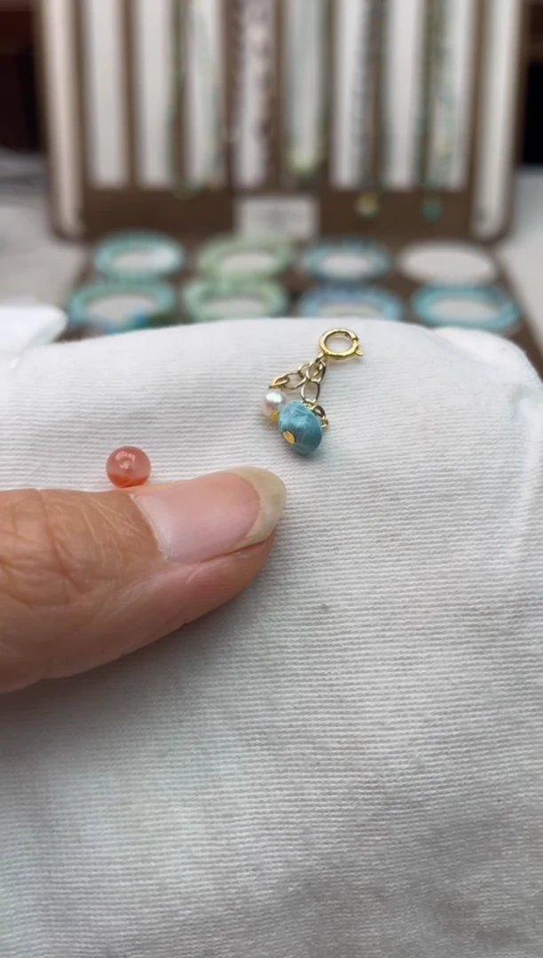 南红玛瑙银S925镶嵌珠宝奇石93