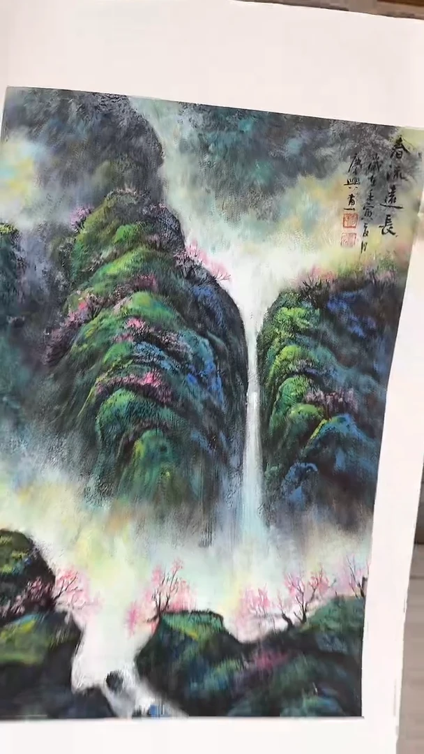 国画5众合艺术馆李庆兴老师作品