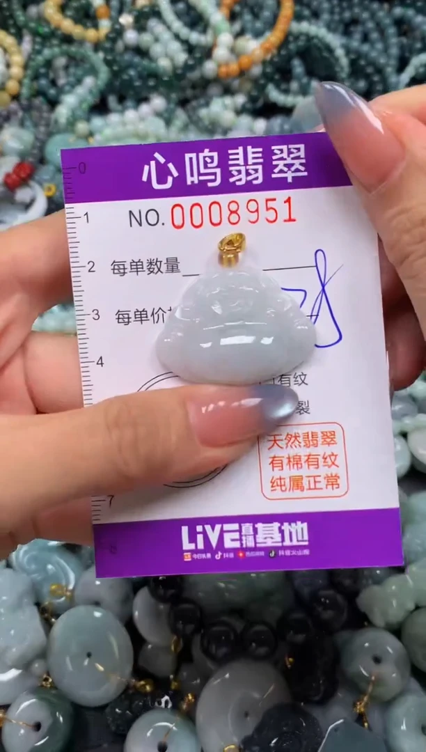 颈饰未镶嵌翡翠闪购008951