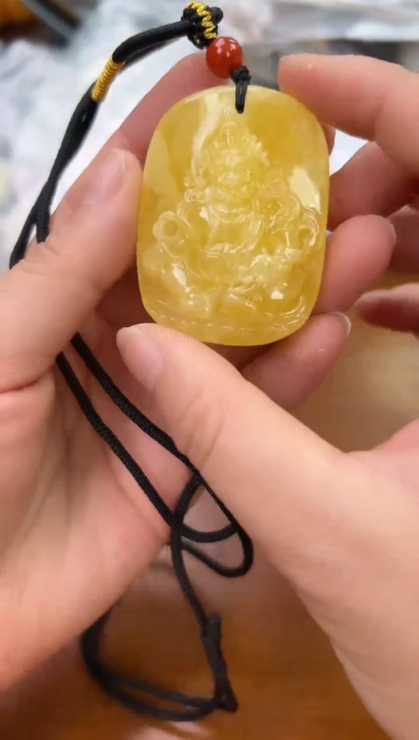 未镶嵌蜜蜡裸石蜜蜡吊坠