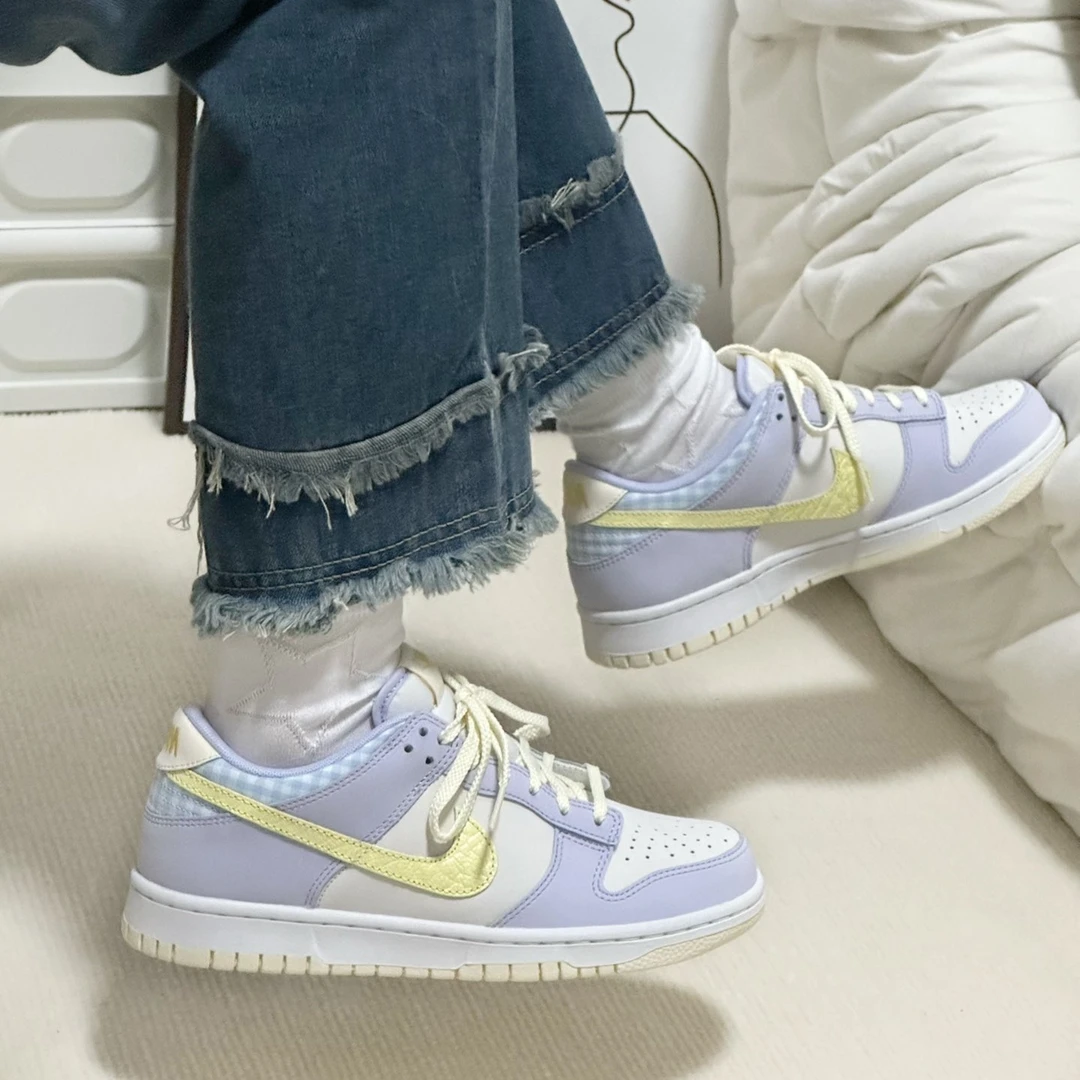 NIKE/耐克复古低帮时尚潮流 DUNK GS 运动鞋休闲鞋板鞋FJ4641536