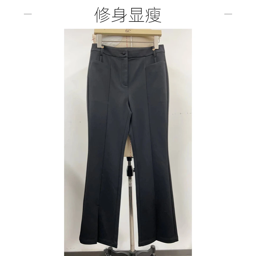 【谷邦L+】lifestyle 高腰显瘦长裤 L3291002-9