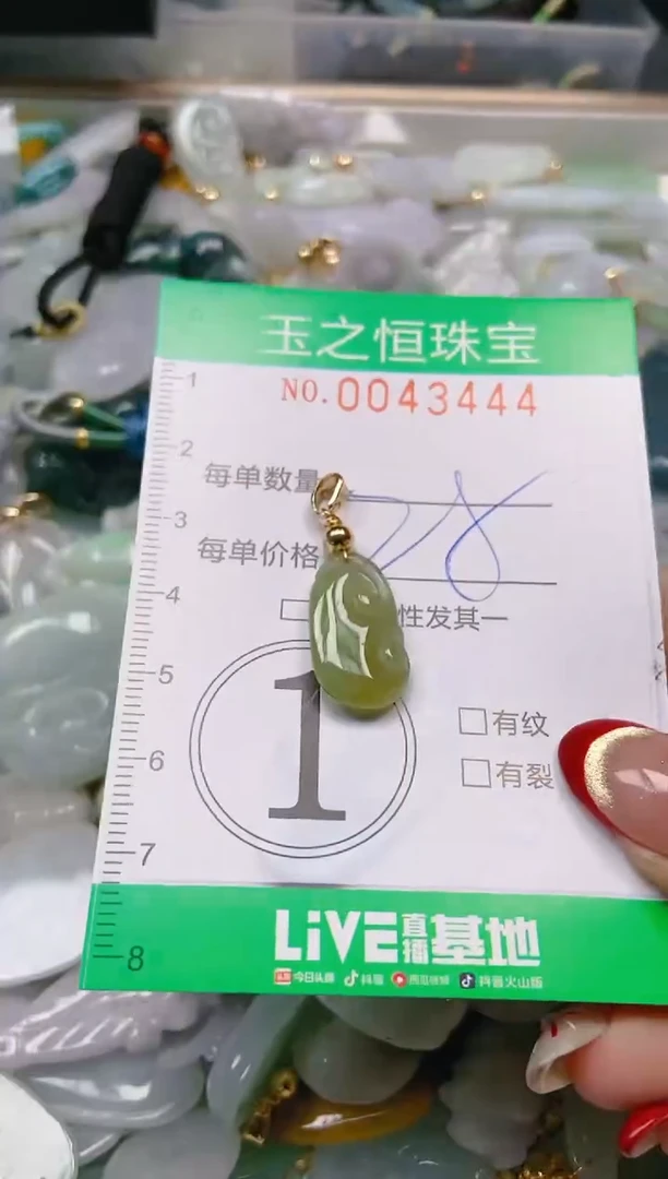 【闪购商品】翡翠颈饰未镶嵌闪购0043444