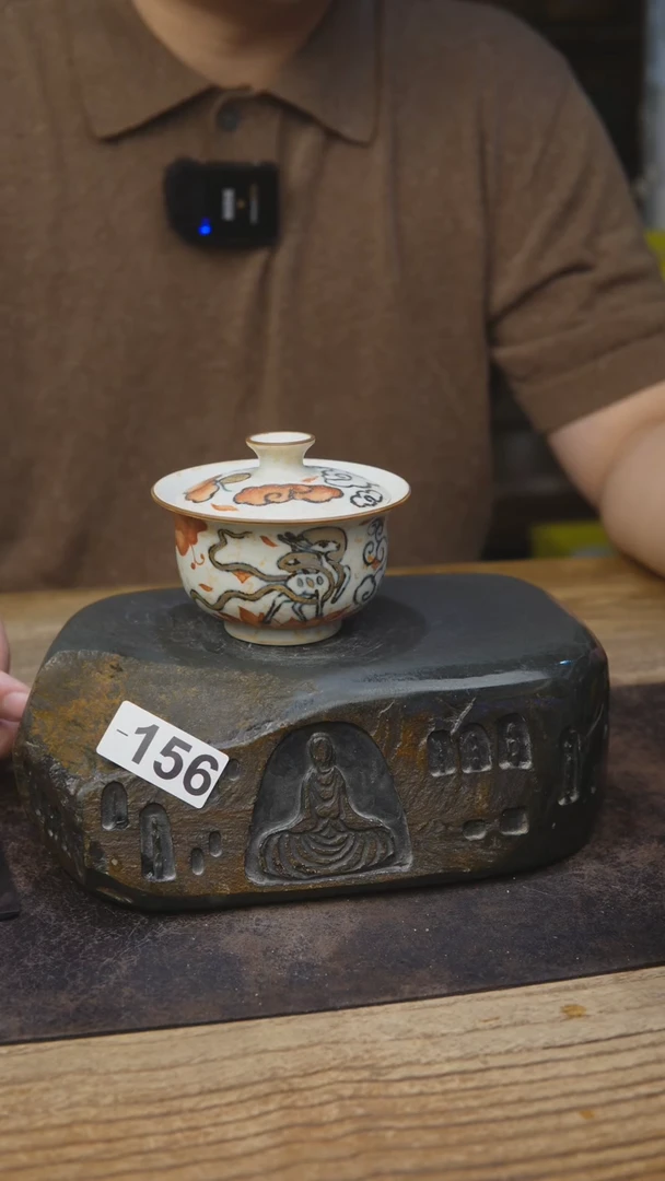 甘石陶艺手绘系列156