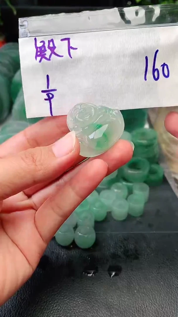 定制石英质玉（非洲翠）殿***行佛公