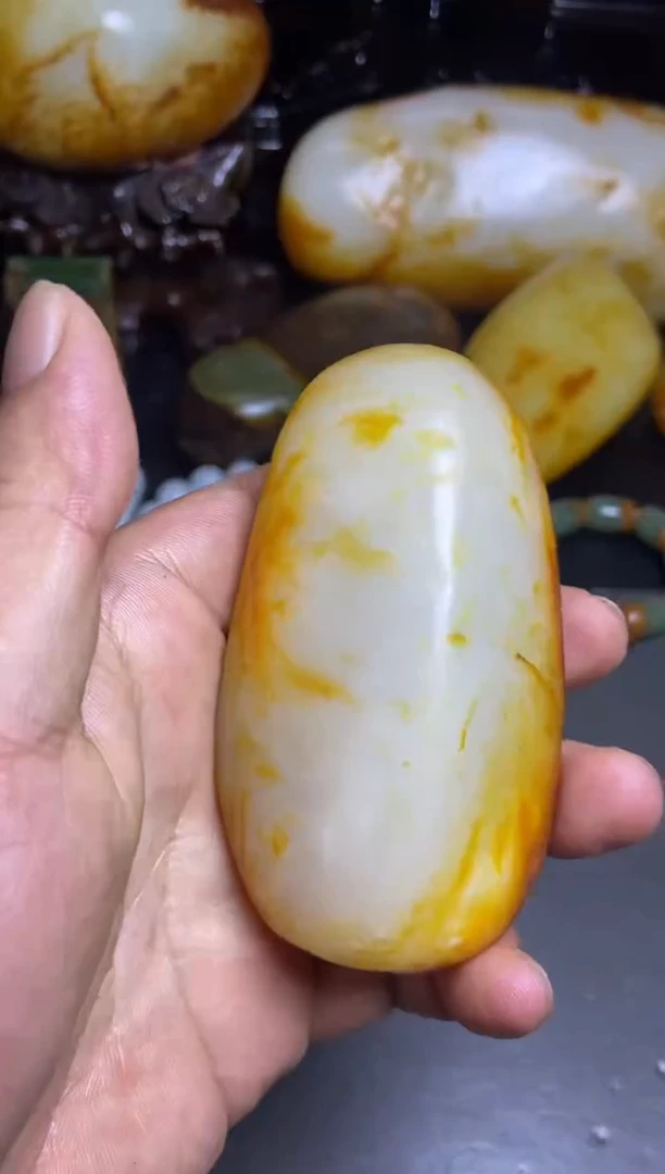 和田玉未镶嵌把件梧***…和田玉